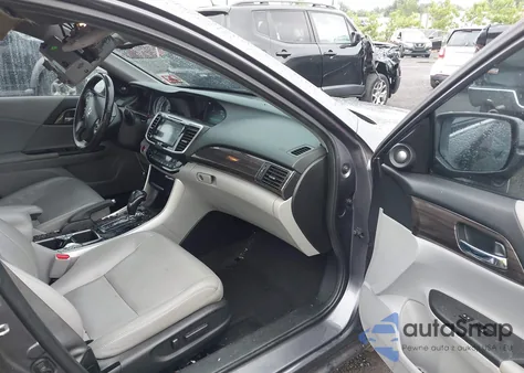 2016 Honda Accord Ex-L V-6 from USA, damaged, VIN 1HGCR3F83GA010013